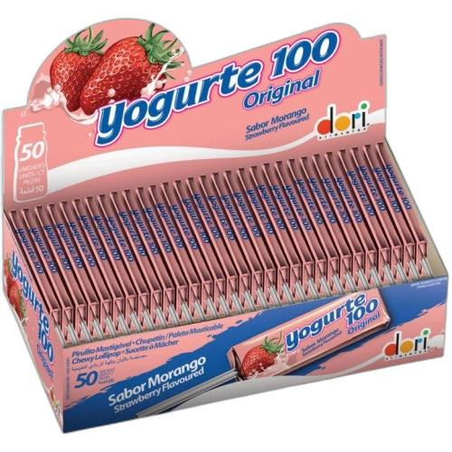 Detalhes do produto Pirl Mast Yogurte 100 50Un Dori Morango