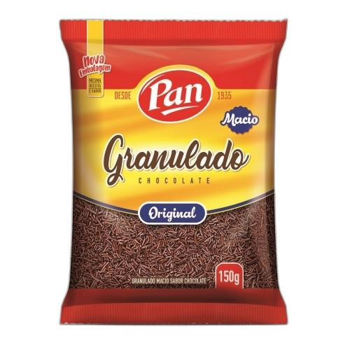 Detalhes do produto Choc Granulado Para Cobert 100Gr Pan Ao Leite