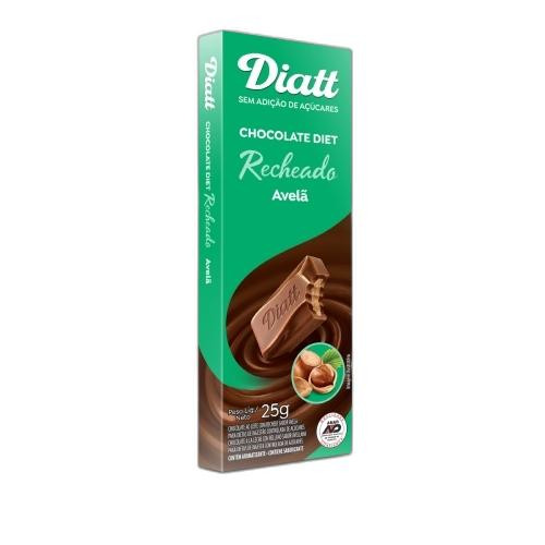 Detalhes do produto Choc Rech Diet 25Gr Diatt Avela