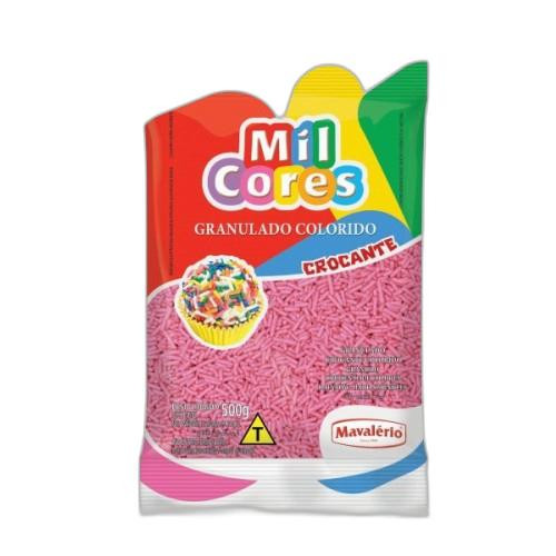 Detalhes do produto Choc Granulado Crocante 500Gr Mavalerio Rosa