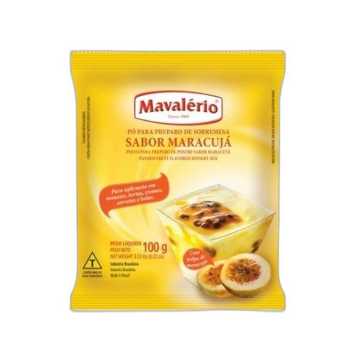 Detalhes do produto Po Para Preparo Sobremesa 100Gr Mavaleri Maracuja