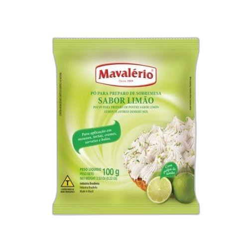 Detalhes do produto Po Para Preparo Sobremesa 100Gr Mavaleri Limao