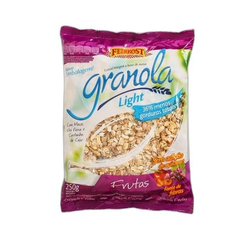 Detalhes do produto Granola Light 250Gr Feinkost Frutas