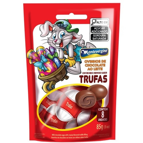 Detalhes do produto Choc Ovinho Pc 85Gr Montevergine Trufa