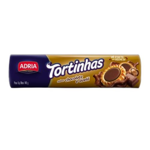 Detalhes do produto Bisc Tortinhas 140Gr Adria Choc.avela