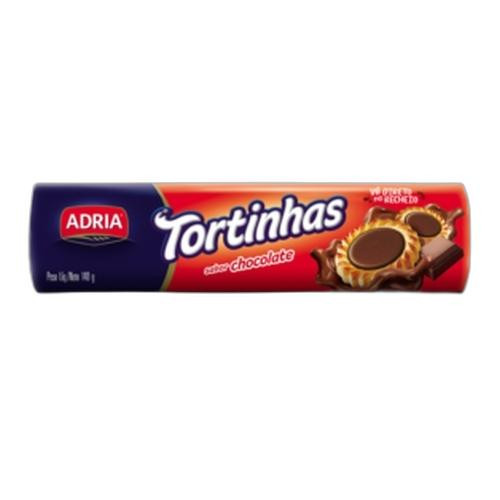 Detalhes do produto Bisc Tortinhas 140Gr Adria Chocolate