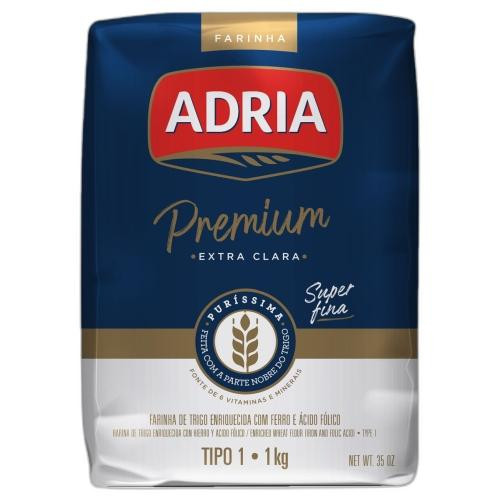 Detalhes do produto Farinha Trigo Tipo 1 1Kg Adria .