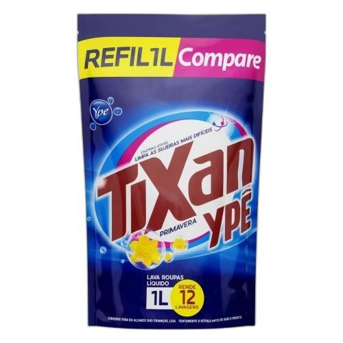 Detalhes do produto Lava Roupa Liq Tixan Refil 1Lt Ype Primavera