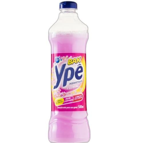 Detalhes do produto Desinfetante Bak 500Ml Ype Floral