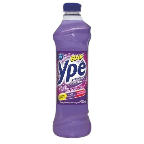 Detalhes do produto Desinfetante Bak 500Ml Ype Lavanda