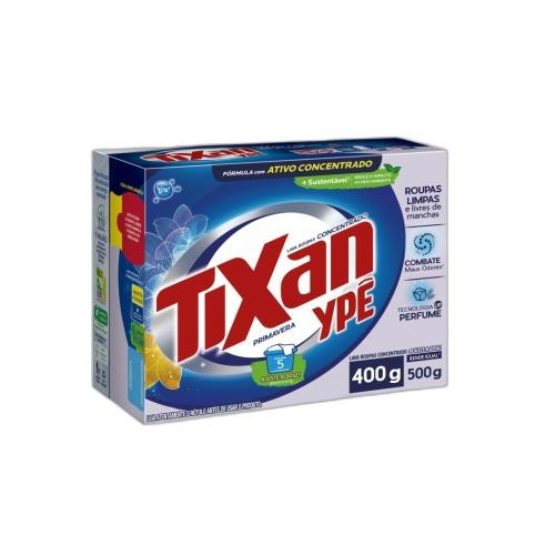 Detalhes do produto Lava Roupa Po 400Gr Tixan Ype Primavera