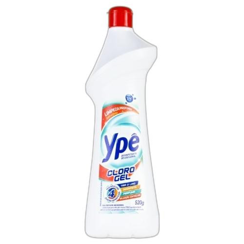 Detalhes do produto Desinfetante Cloro Gel 520Gr Ype Cloro