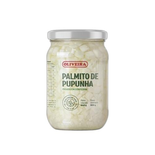 Detalhes do produto Palmito Pupunha Vidro 300Gr Oliveira Picado