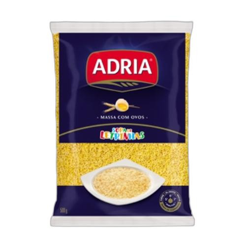 Detalhes do produto Macarrao Sopa Letrinhas 500Gr Adria Com Ovos