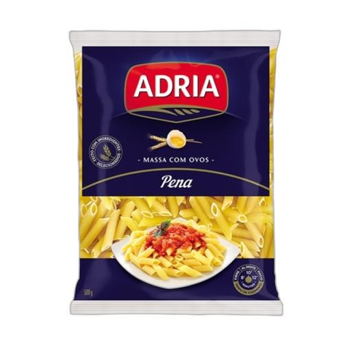 Detalhes do produto Macarrao Pena 500Gr Adria Com Ovos