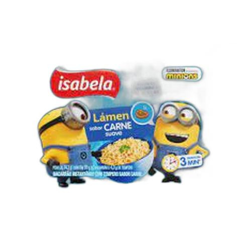 Detalhes do produto Macarrao Inst Minions 74,3Gr Adri Carne Suave