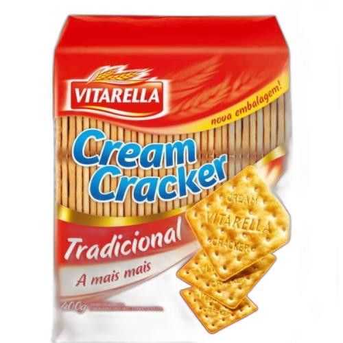 Detalhes do produto Bisc Cream Craker 350Gr Vitarella Tradicional