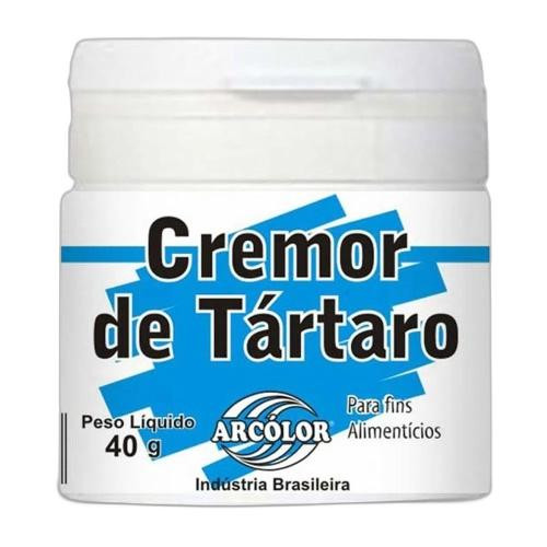 Detalhes do produto X Cremor De Tartaro 40Gr Arcolor .