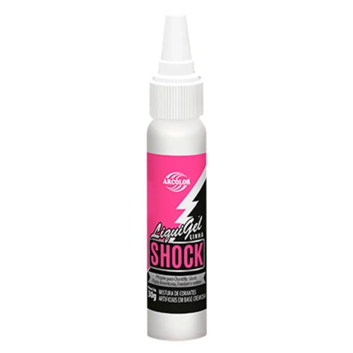 Detalhes do produto X Corante Liquigel 30Gr Arcolor Rosa Shock