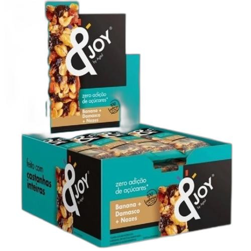 Detalhes do produto Barra Joy Zero Acucar Dp 12X25Gr Agtal Banana.nozes