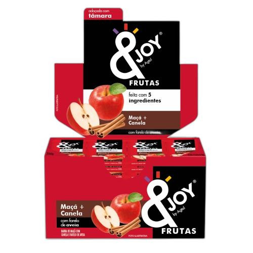 Detalhes do produto Barra Joy Frutas 12X25Gr Agtal Maca.canela