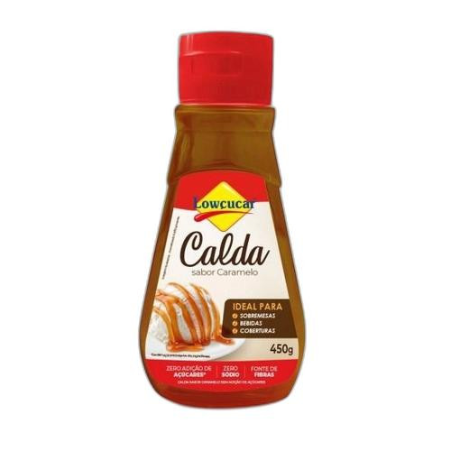 Detalhes do produto Calda Zero Acucar 450Gr  Lowcucar Caramelo