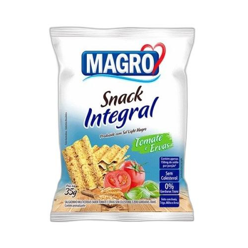 Detalhes do produto Snack Integral Magro 35Gr Lowcucar Tomate Erv Fina
