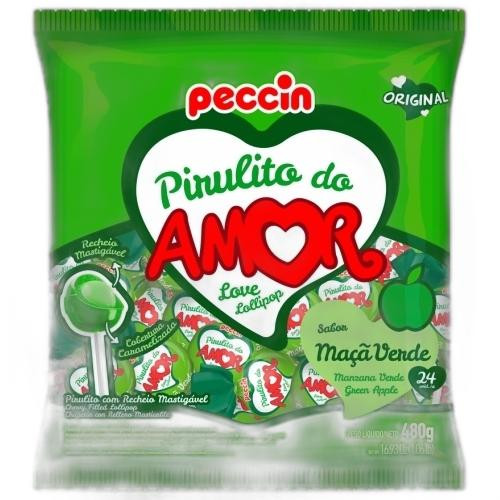 Detalhes do produto Pirl Amor Pc 24Un Peccin Maca Verde