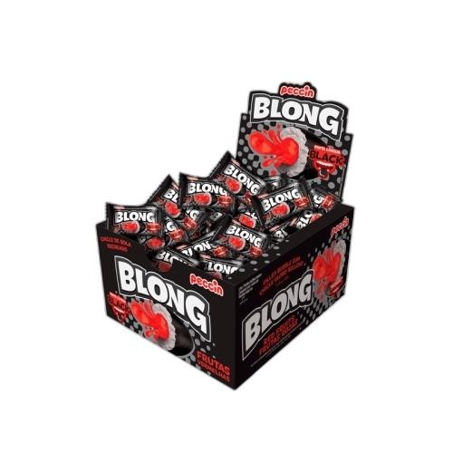 Detalhes do produto Chicle Blong 40Un Peccin Black