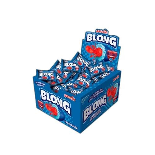 Detalhes do produto Chicle Blong 40Un Peccin Blue