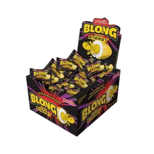 Detalhes do produto Chicle Blong 40Un Peccin Energy