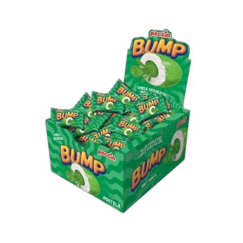 Detalhes do produto Chicle Rech Bump 40Un Peccin Hortela