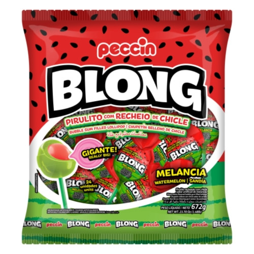 Detalhes do produto Pirl Blong Pc 24X28Gr Peccin Melancia