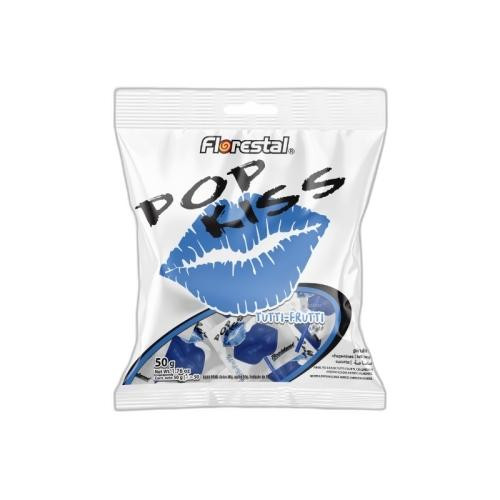 Detalhes do produto Pirl Pop Kiss 50Gr Florestal Tutti Frutti