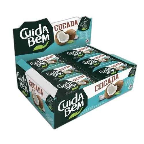 Detalhes do produto Cocada Zero Cuida Bem Dp 24X20Gr Sta Hel Branca