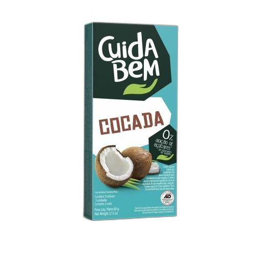 Detalhes do produto Tablete Zero Cuida Bem 3X20Gr Sta Helena Cocada