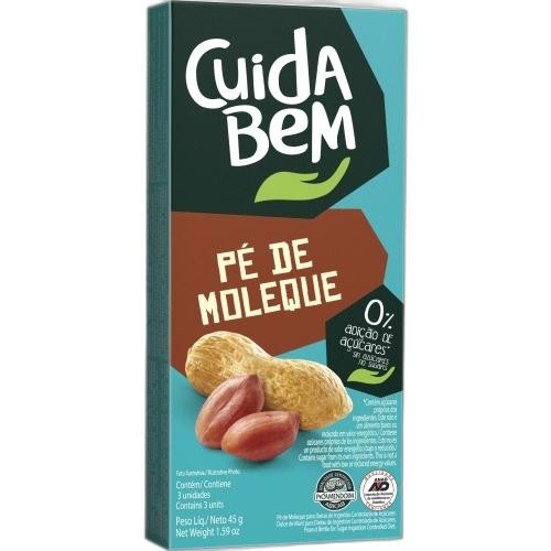 Detalhes do produto Tablete Zero Cuida Bem 3X15Gr Sta Helena Pe Moleque
