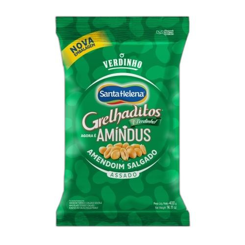 Detalhes do produto Amendoim Grelhaditos 400Gr Sta Helena Sem Pele