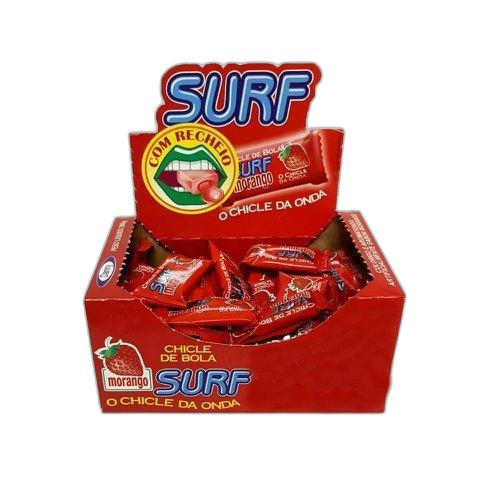 Detalhes do produto Chicle Surf 50Un Sta Fe Morango