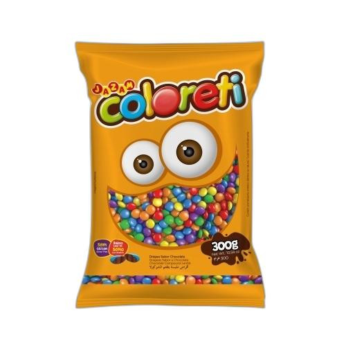 Detalhes do produto Confeito Coloreti Mini 300Gr Jazam Sortido