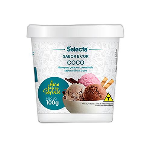 Detalhes do produto Base Sorvete 100Gr Selecta Coco