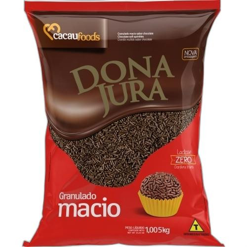 Detalhes do produto Choc Granulado Macio 1,005Kg Dona Jura Chocolate