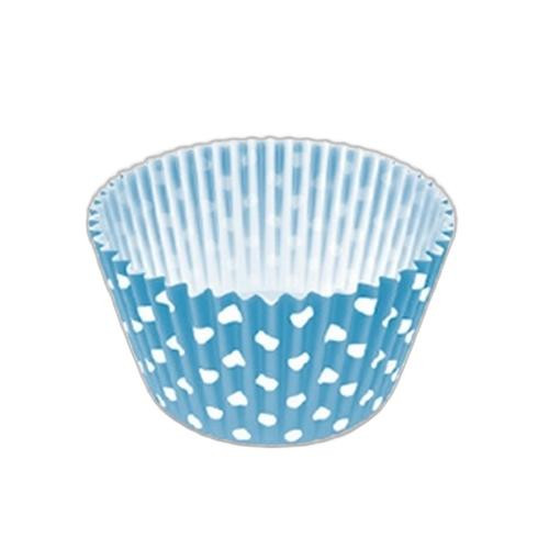 Detalhes do produto X Forma Papel Poa N5 100Un Junco Azul Clar.branc