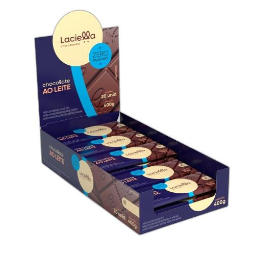 Detalhes do produto Choc Laciella Zero Acuc 20X20Gr Dum Dum Ao Leite