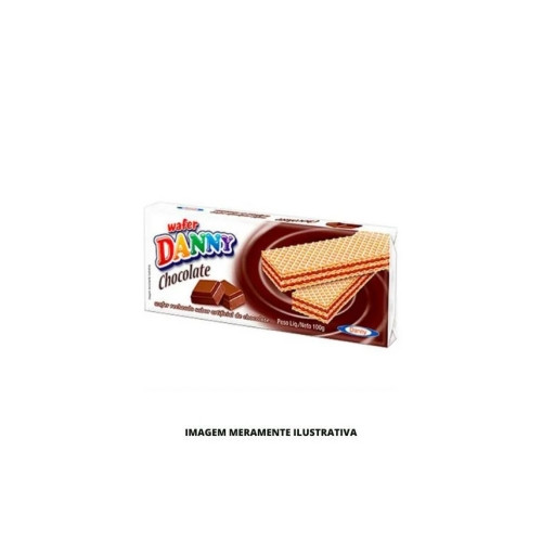 Detalhes do produto Bisc Wafer Danny 70Gr Sta Fe Chocolate