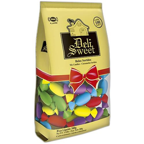 Detalhes do produto Bala Deli Sweet Colorido 380Gr Sams Sortidos