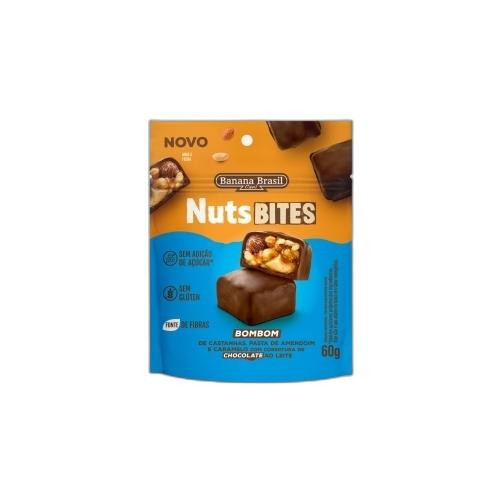 Detalhes do produto Snack Nutsbites 60Gr Banana Brasil Pasta Amen.choc