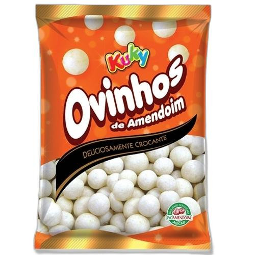 Detalhes do produto Amendoim Ovinhos Pc 500Gr Kuky Tradicional