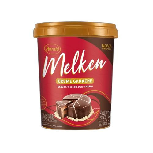 Detalhes do produto Ganache Melken 1Kg Harald Meio Amargo