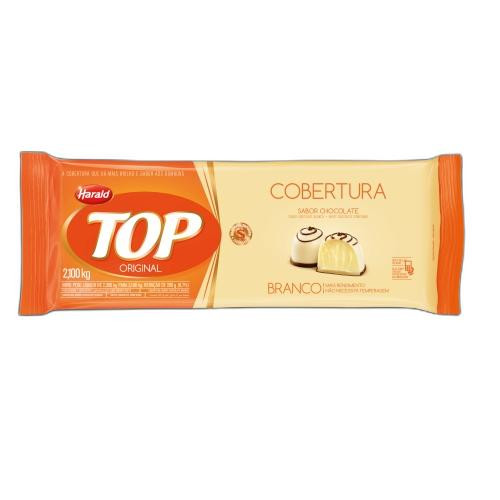 Detalhes do produto Cobert Frac Top 2,1Kg Harald Choc Bco